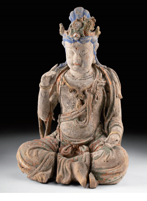 宋  木雕觀音菩薩