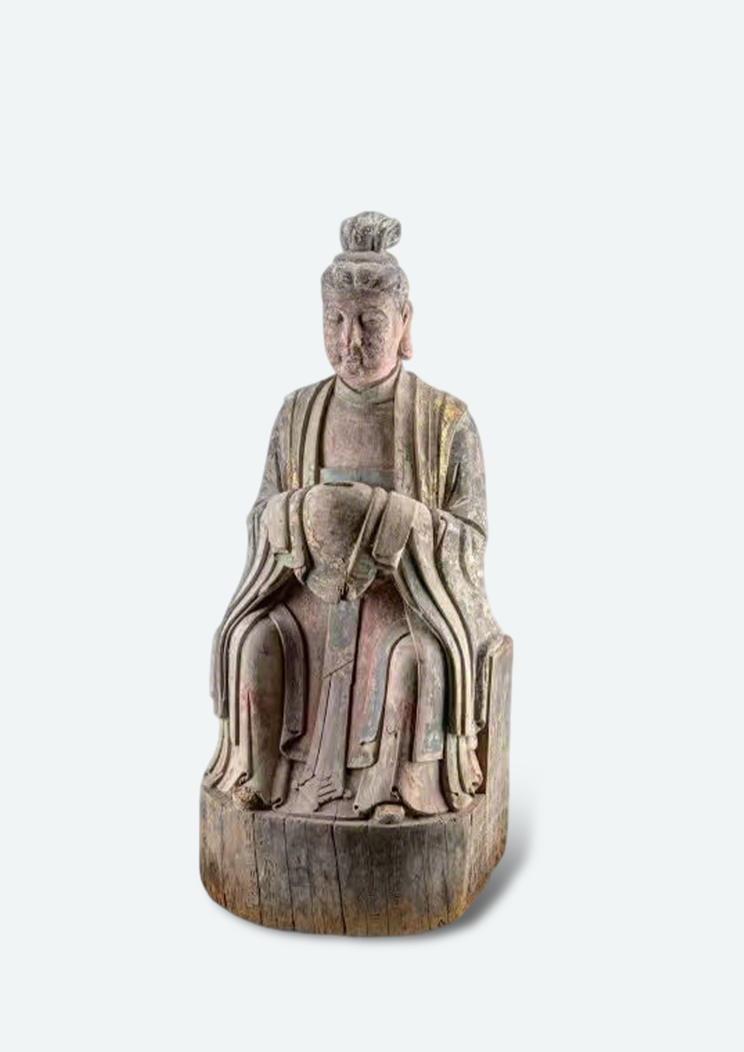 明道教仙人和母神西王母木雕_联邦国际(香港)拍卖有限公司